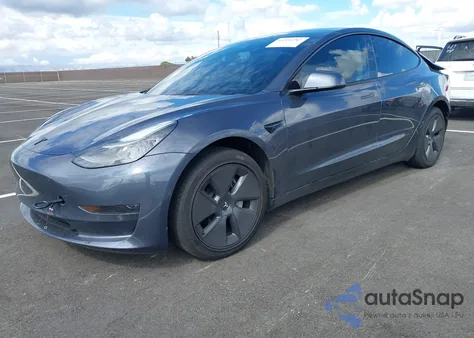 2022 Tesla Model 3 Rear-Wheel Drive from USA, damaged, VIN 5YJ3E1EA0NF127314